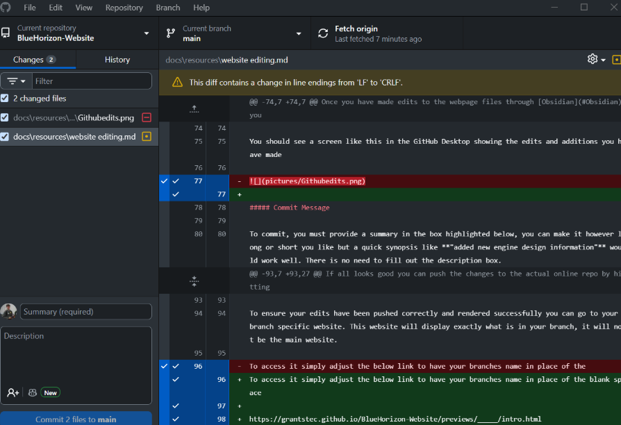 GitHub Setup and Resources — BlueHorizon