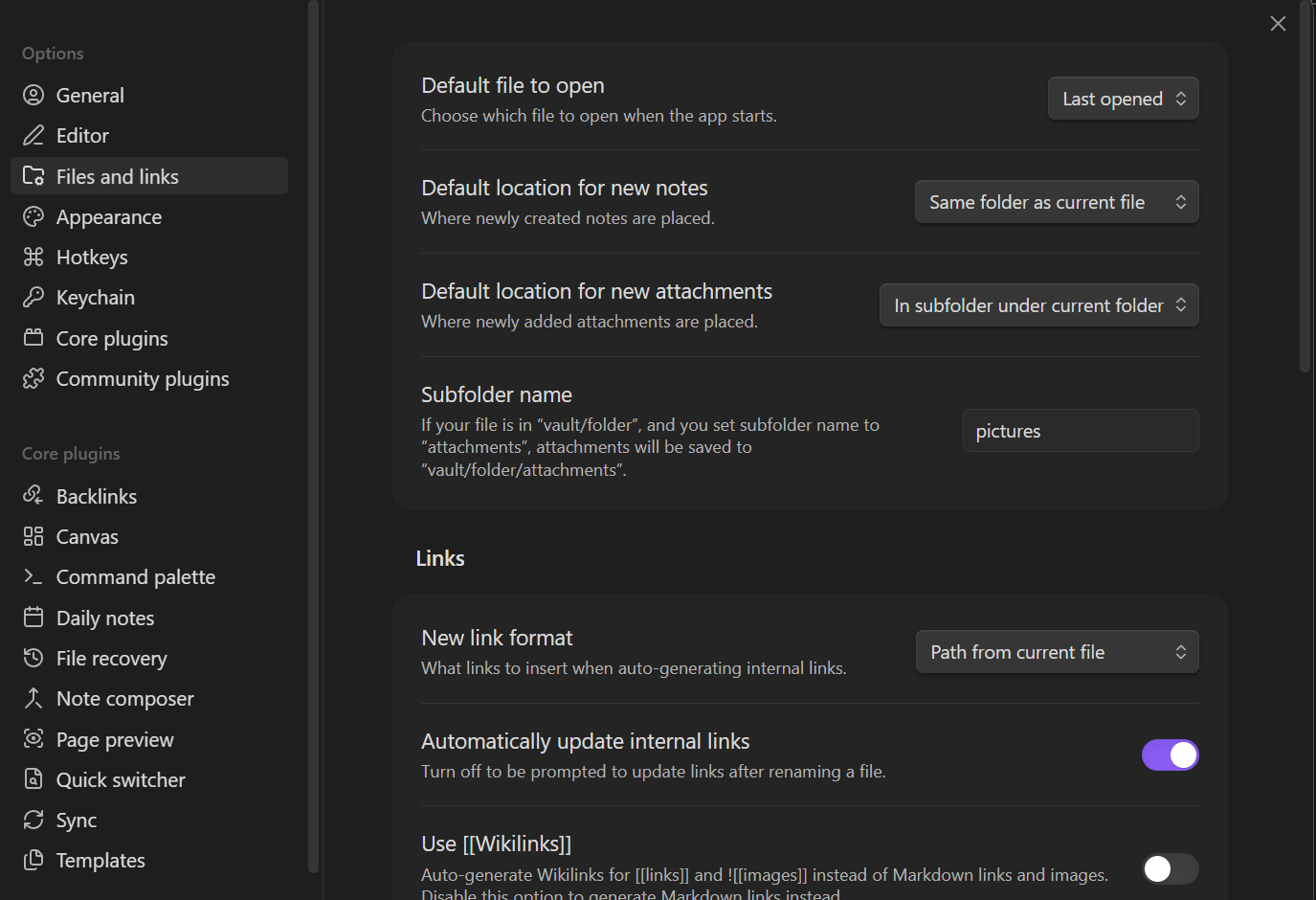 Obsidian Setup and Website Editing — BlueHorizon
