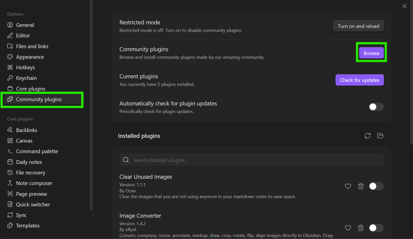 Obsidian Setup and Website Editing — BlueHorizon